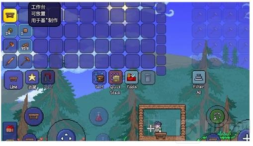 泰拉瑞亚工作台物品制作方法 工作台物品流程方法教学