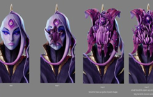 LOL公开虚空女皇设计稿与主题音乐 虚空女皇即将上线