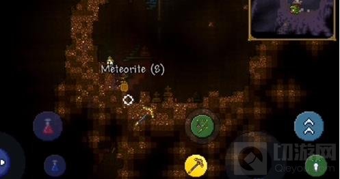 泰拉瑞亚陨石掉落触发条件及坠落位置介绍
