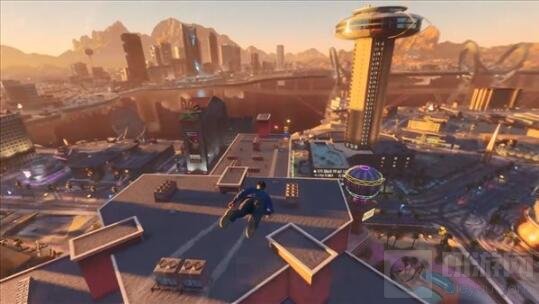 黑道圣徒重启版翼装飞行玩法展示 轻松飞跃