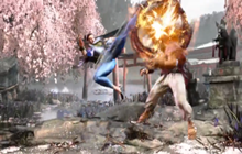 街头霸王6春丽式演示 天升脚与行云流水