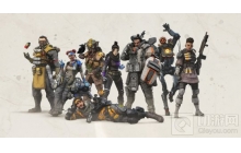 《Apex 英雄》官方发布虚拟偶像 三位英雄率先登场