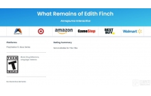 《艾迪芬奇的记忆》PS5和XS版现已通过北美评级