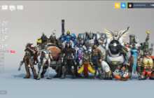 关服前道别！《守望先锋》主界面换成最初的英雄阵容