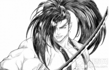 SNK近日公布3名经典游戏角色黑白设定原画设定图