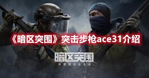 《暗区突围》突击步枪ace31介绍