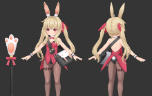 经典3D动作射击小魔女诺贝塔主机版发售