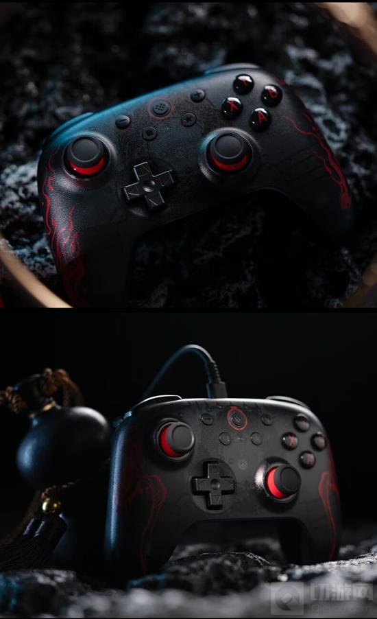 八位堂黑神话联名游戏手柄发售 129元起