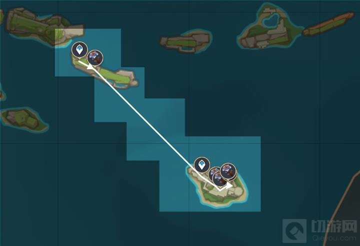 原神枯叶紫英怎么采集 原神枯叶紫英收集路线攻略 东部群岛（枯叶紫英*5）