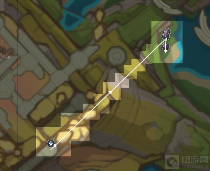 原神枯叶紫英怎么采集 原神枯叶紫英收集路线攻略 主城东部（枯叶紫英*3）