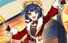 原神香菱新衣装预览 香菱新皮肤岁夜欢哗即将上线