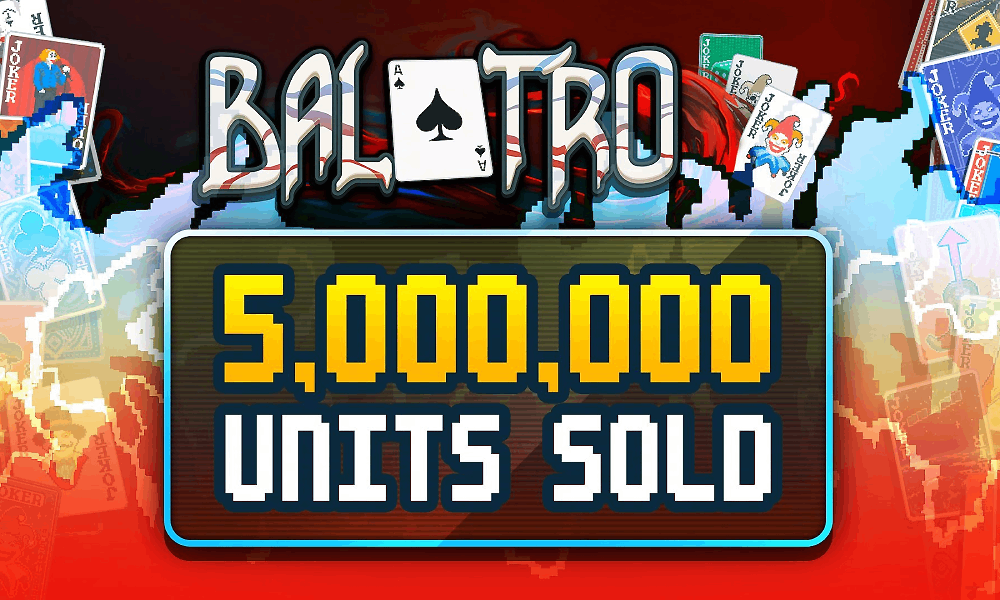 小丑牌销量突破五百万 官方发布贺图感谢各位玩家